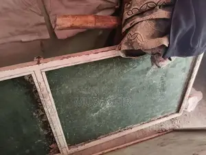 Photo - Used Wooden Door with Side Panels