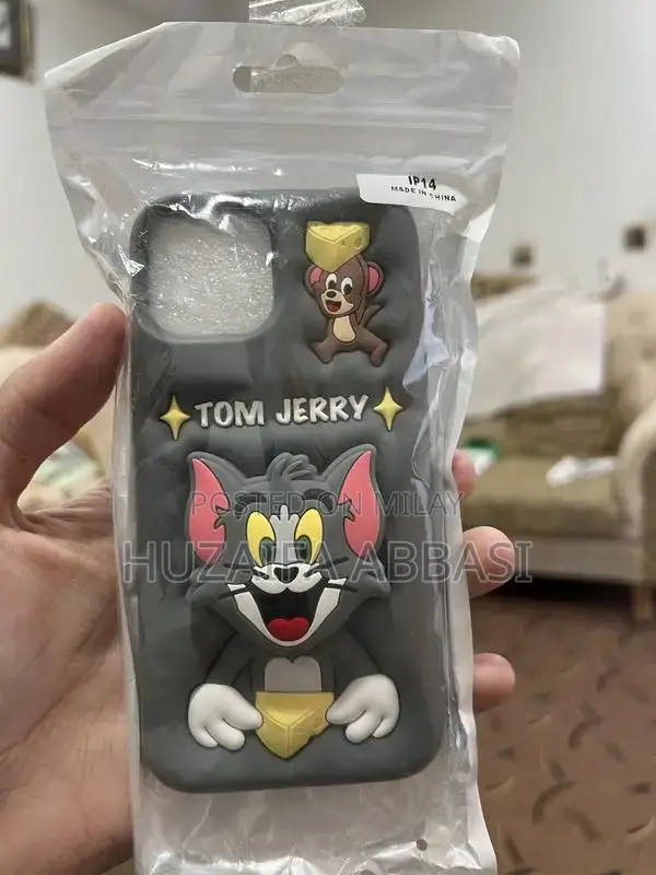 Tom & Jerry Silicone iPhone 13/14 Protective Phone Case
