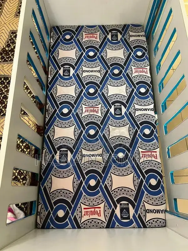 Convertible Baby Cot with Storage, Sliding Side Panel & Mattress - Exc