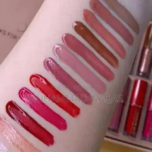 Photo - 12-Pack Liquid Lipsticks with High Pigmentation and Smudge-Proof Formu