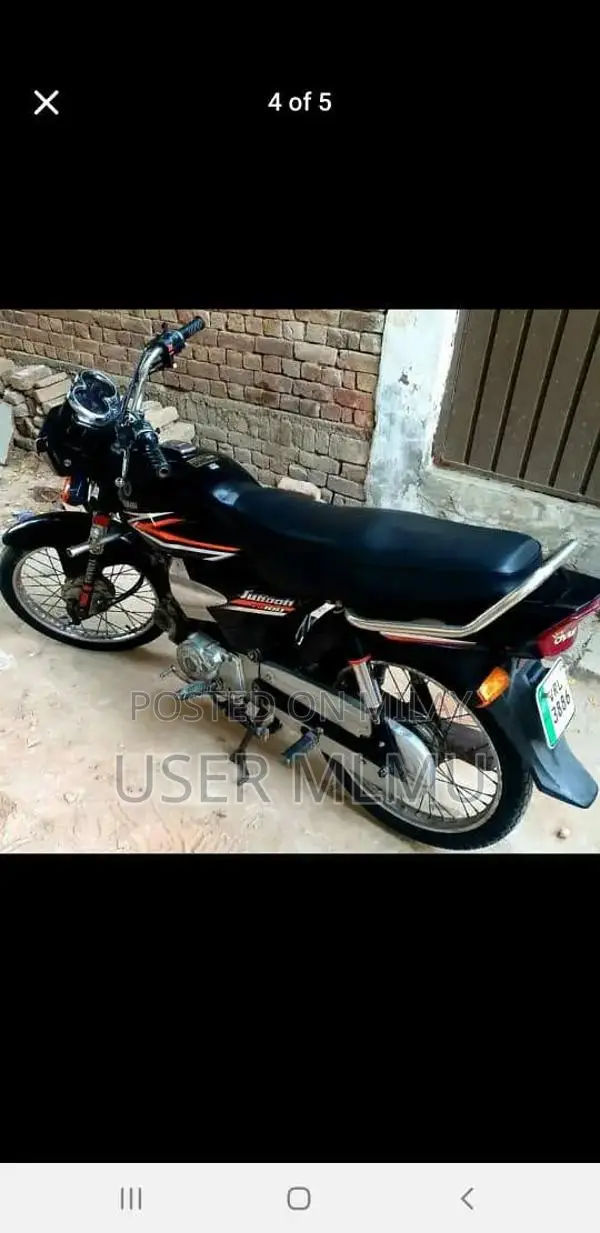 YD Janoon 100 Motorcycle in Excellent Condition