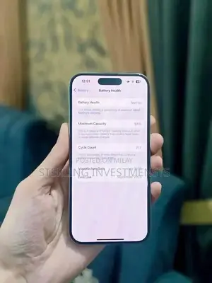 Apple iPhone 15 Pro Natural Titanium Smartphone