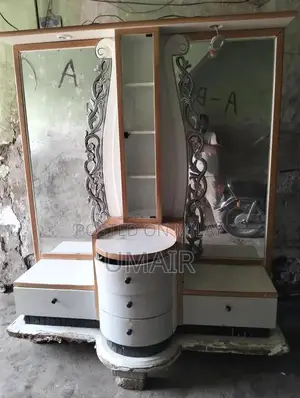 Photo - Modern Full-Size Dressing Table Side Table