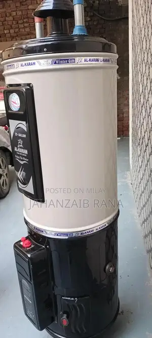 AL Karam 25 Gallon Electric and Gas Water Geyser