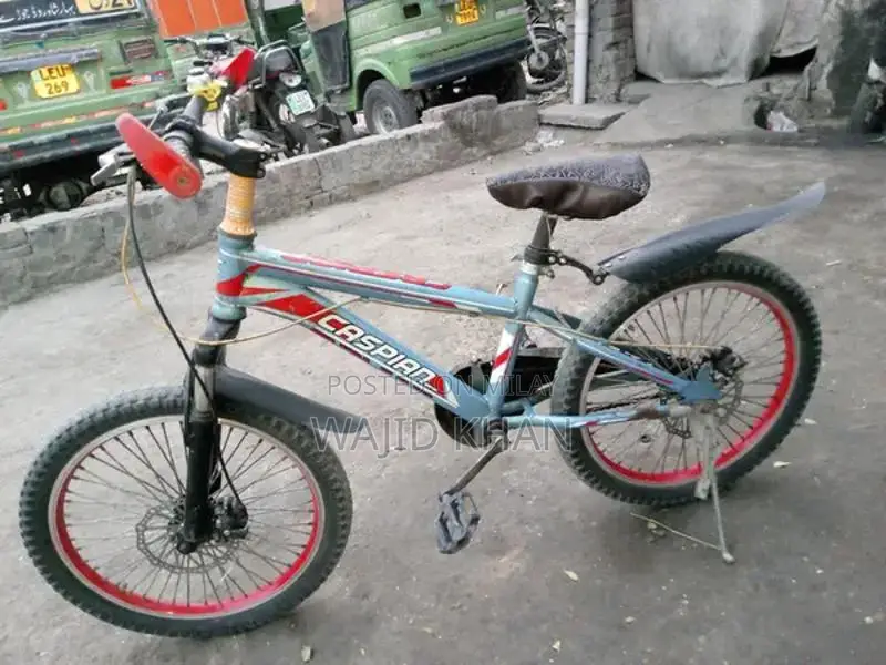 20" Caspian Dual Disc Brake Sports Kids Bicycle - Black/Red