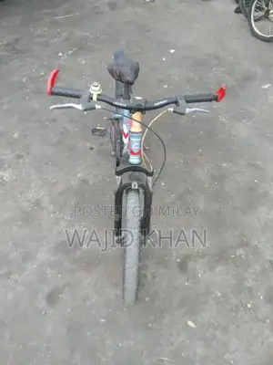 20" Caspian Dual Disc Brake Sports Kids Bicycle - Black/Red