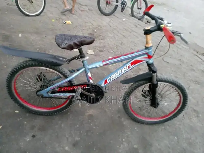 20" Caspian Dual Disc Brake Sports Kids Bicycle - Black/Red