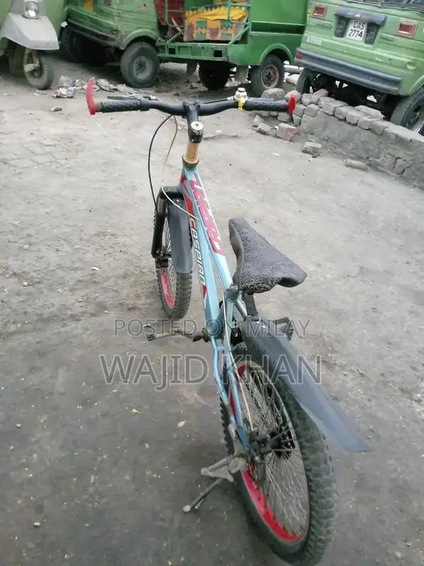 20" Caspian Dual Disc Brake Sports Kids Bicycle - Black/Red