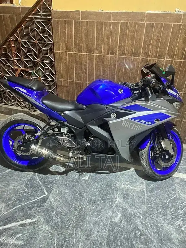 Yamaha R3 Motorcycle Replica with SC Exhaust