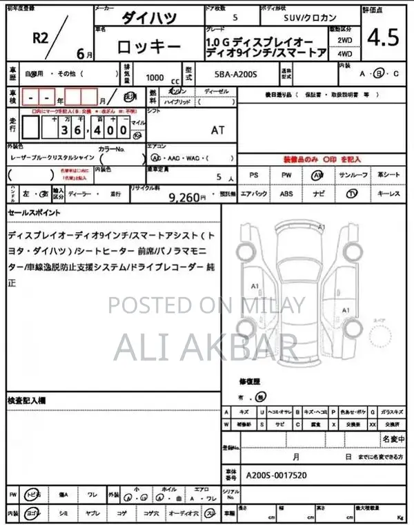 Daihatsu Rocky G Premium 2020 Crossover SUV