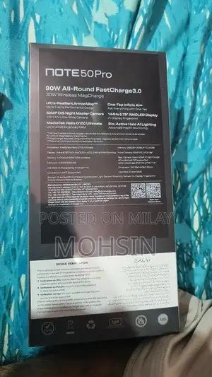 Infinix Note 50 Pro Smartphone - Sealed Original Package