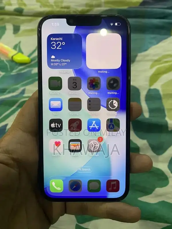 Unlocked JV Smartphone with 128GB Storage and High Battery Health