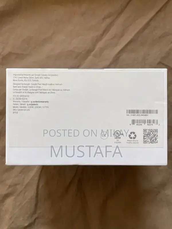 Google Pixel Watch with Fitbit Health Tracking Smartwatch