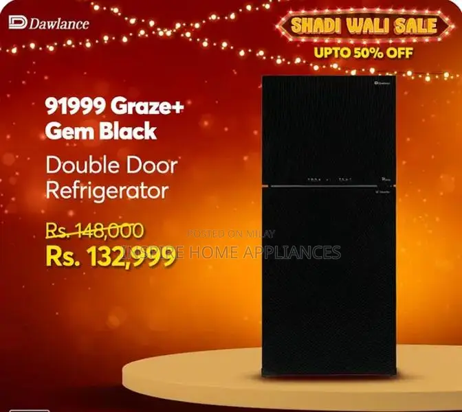 Dawlance Inverter No-Frost Refrigerator with Energy Saving Technology