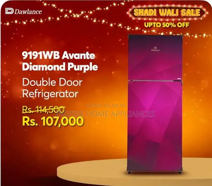 Dawlance Inverter No-Frost Refrigerator with Energy Saving Technology