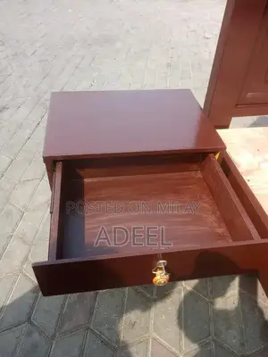 Complete Bedroom Set with Bed Frame and Side Tables