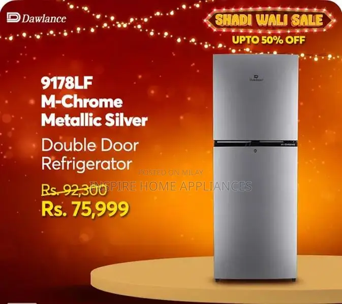 Dawlance Inverter No-Frost Refrigerator with Energy Saving Technology