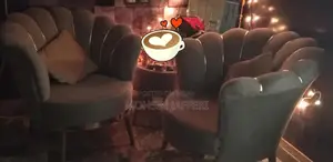 Photo - VIP Mughal Style Sofa Chairs with Round Table Set