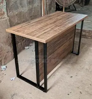 Modern Office Computer Desk with Iron Frame Workstation