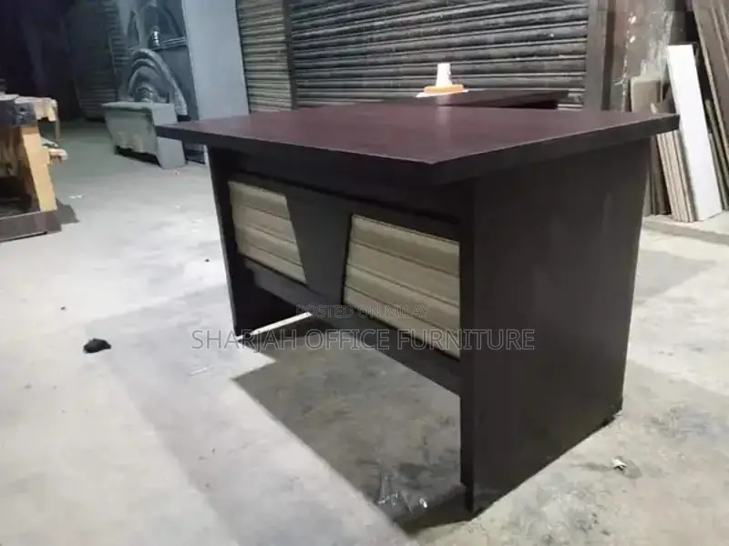 Modern Office Computer Desk with Iron Frame Workstation