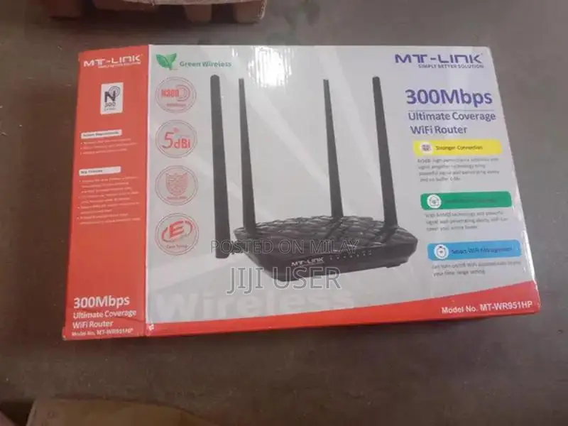 MT-Link WR951HP High-Performance 300Mbps WiFi Router