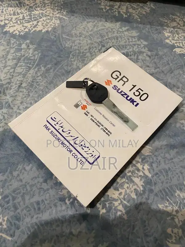 Suzuki GR150 Motorcycle - Nearly New Condition