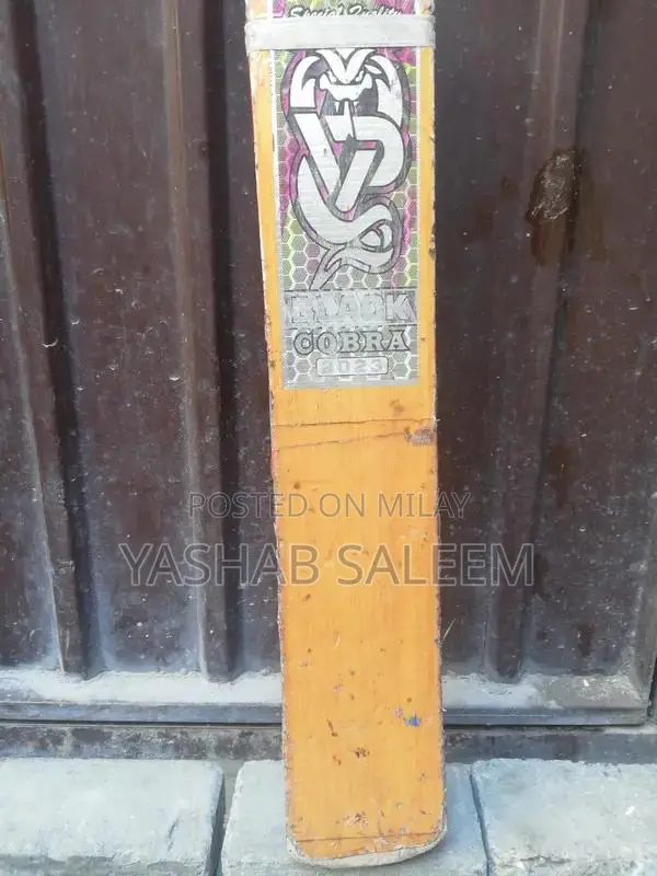 SAKI Professional Tape Ball Cricket Bat for Street and Casual Play