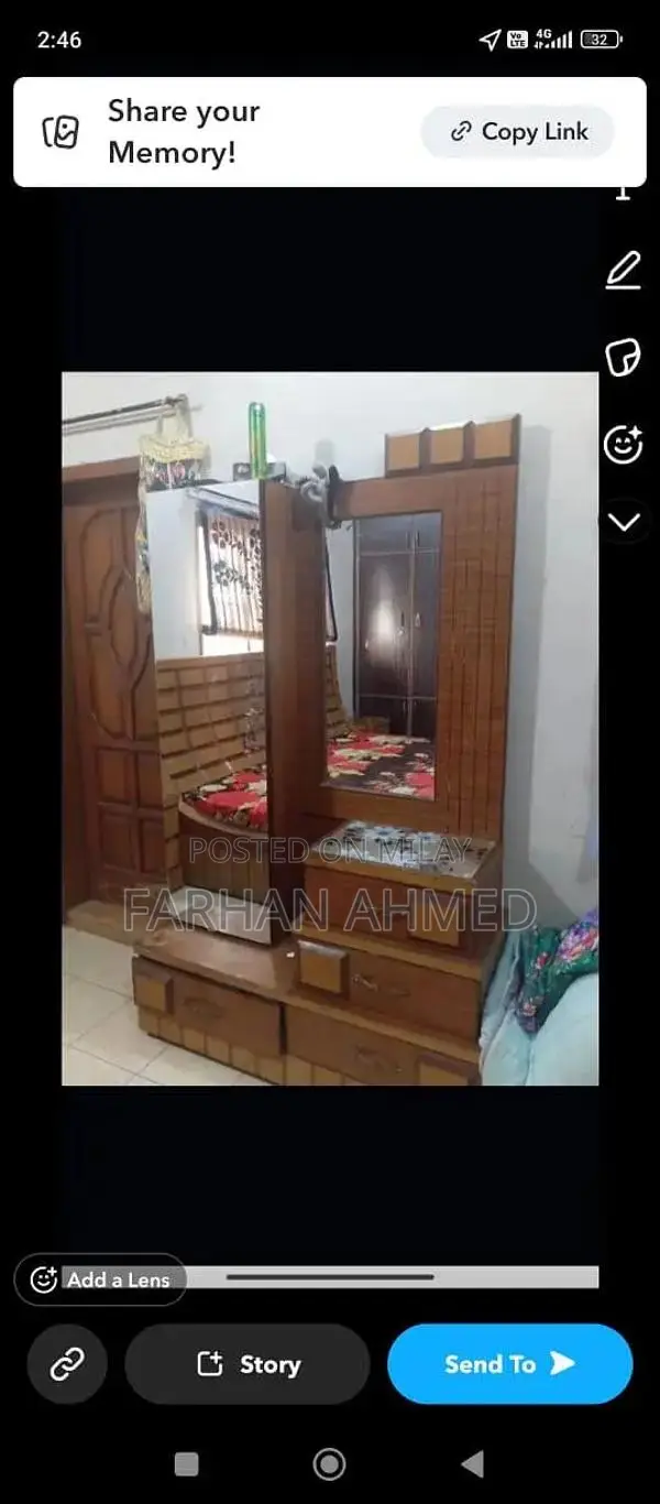 Full Size Bedroom Set with Bed, Side Tables, and Dressing Table