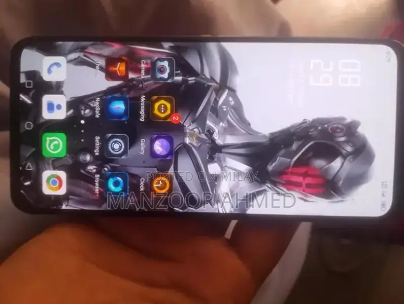 High-Performance Gaming Smartphone with Cooling Fan