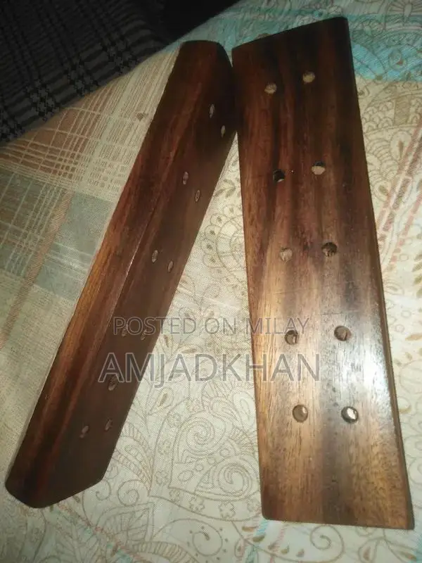 Wooden Extension Cable with Multiple Sockets