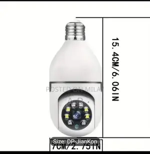 E27 Camera Bulb LED Security Camera Surveillance Lamp