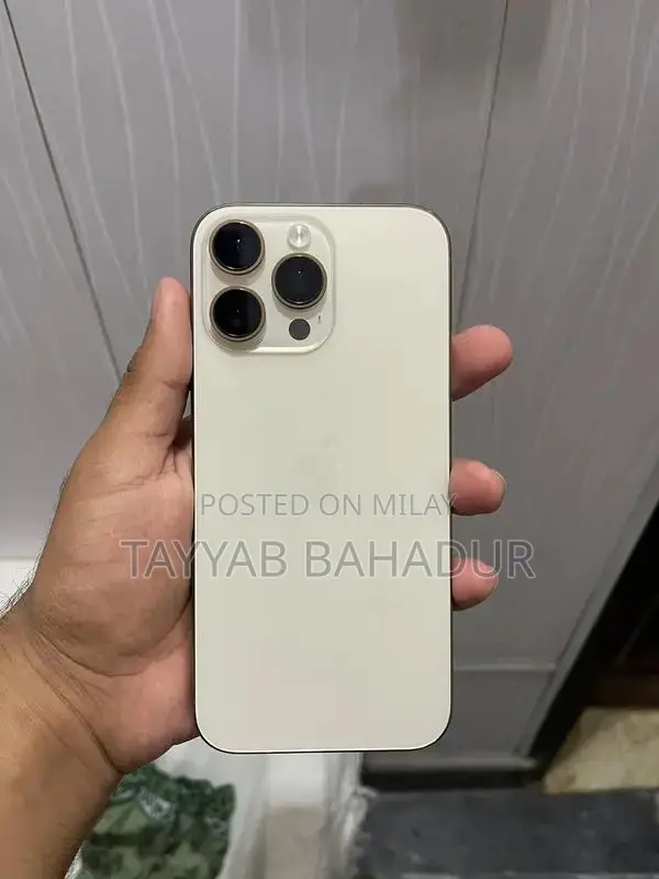 Desert Titanium iPhone Pro Max Edition 512GB