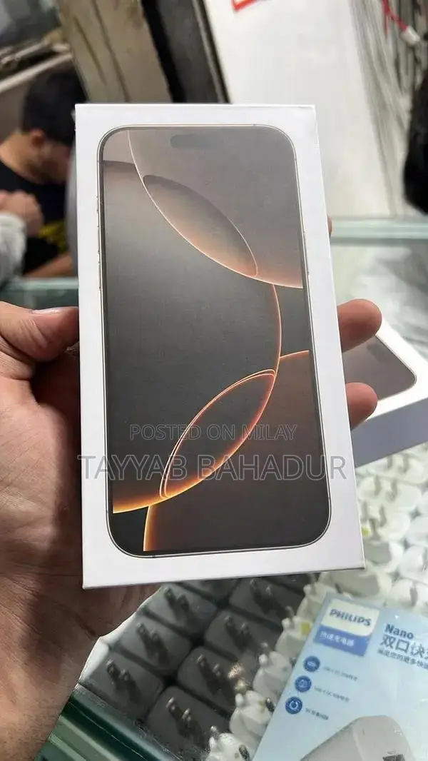 Desert Titanium iPhone Pro Max Edition 512GB