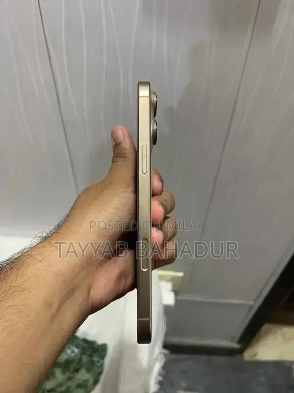 Desert Titanium iPhone Pro Max Edition 512GB