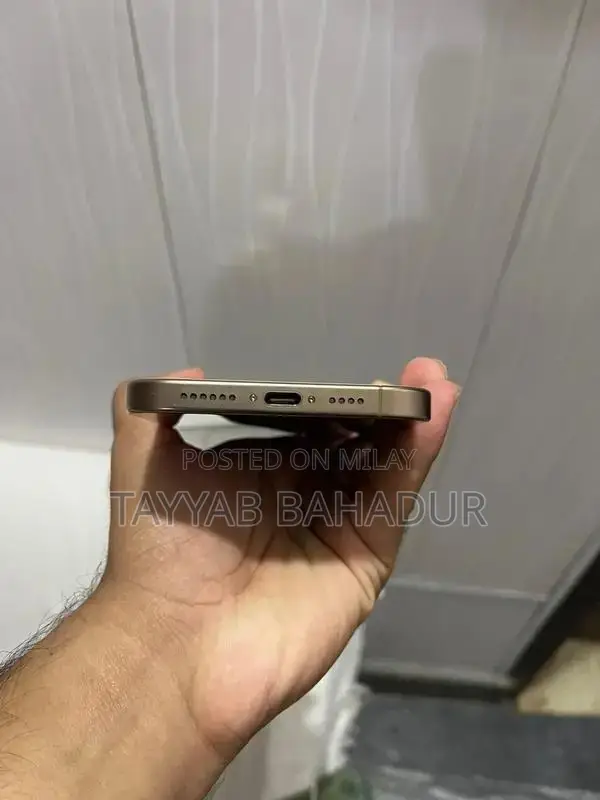 Desert Titanium iPhone Pro Max Edition 512GB