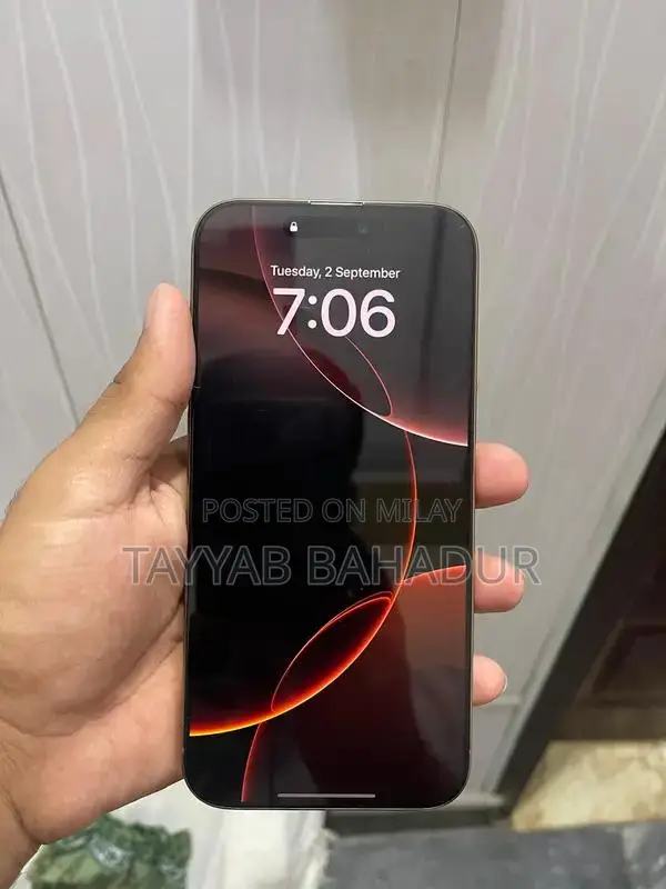 Desert Titanium iPhone Pro Max Edition 512GB