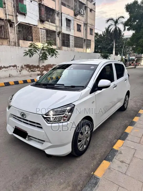 Daihatsu Mira XSA III 2021 Model - Pearl White Hatchback