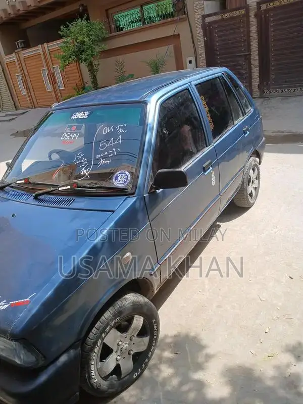 Blue Mehran Car 2009 Reliable Compact Sedan