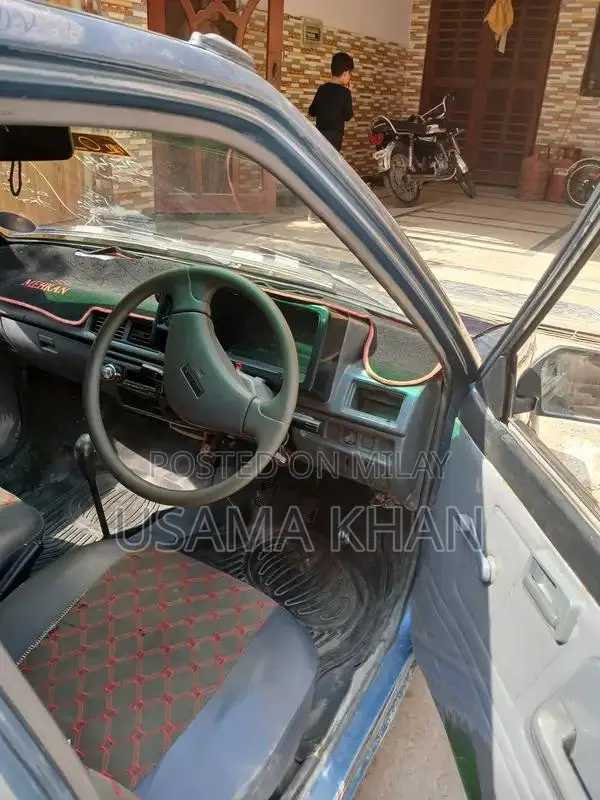 Blue Mehran Car 2009 Reliable Compact Sedan