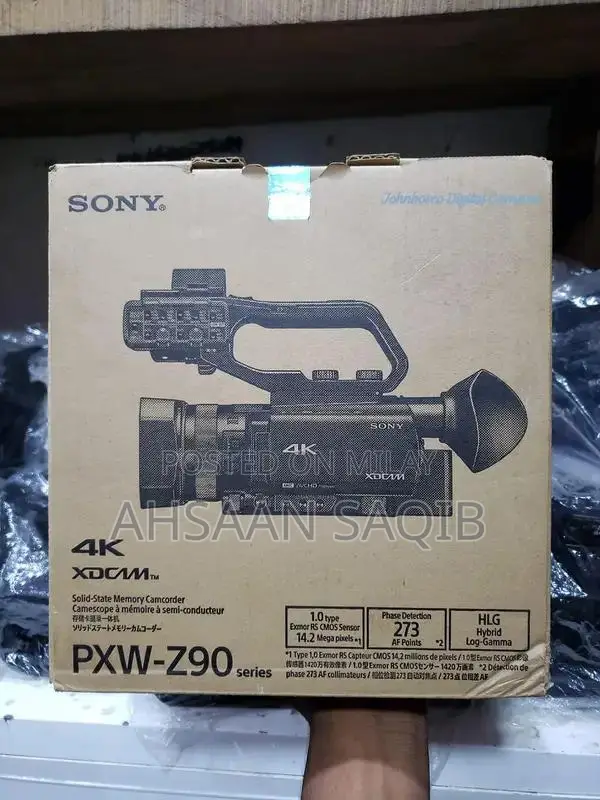 Sony PXW-Z90 4K XDCAM Professional Handheld Video Camcorder
