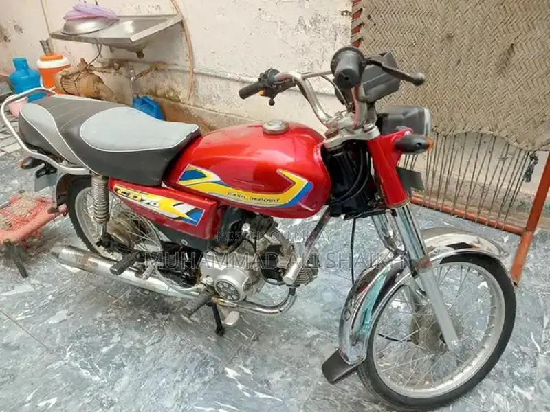 Metro 70cc Motorcycle - Classic Single Cylinder Model