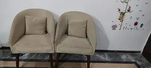 Complete Living Room Set: 2-Seater Sofa, Chairs, and Coffee Table