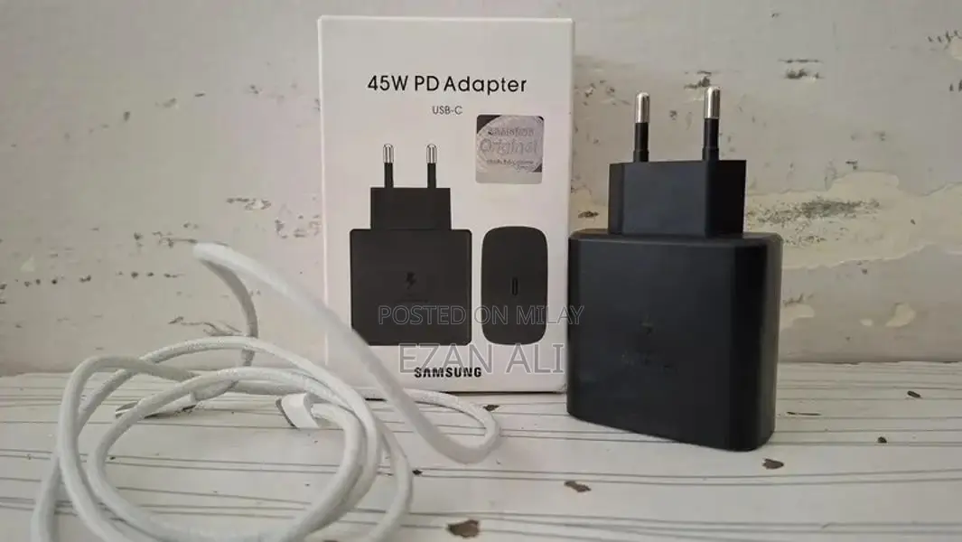 Samsung 45W Super Fast USB Power Adapter with Cable