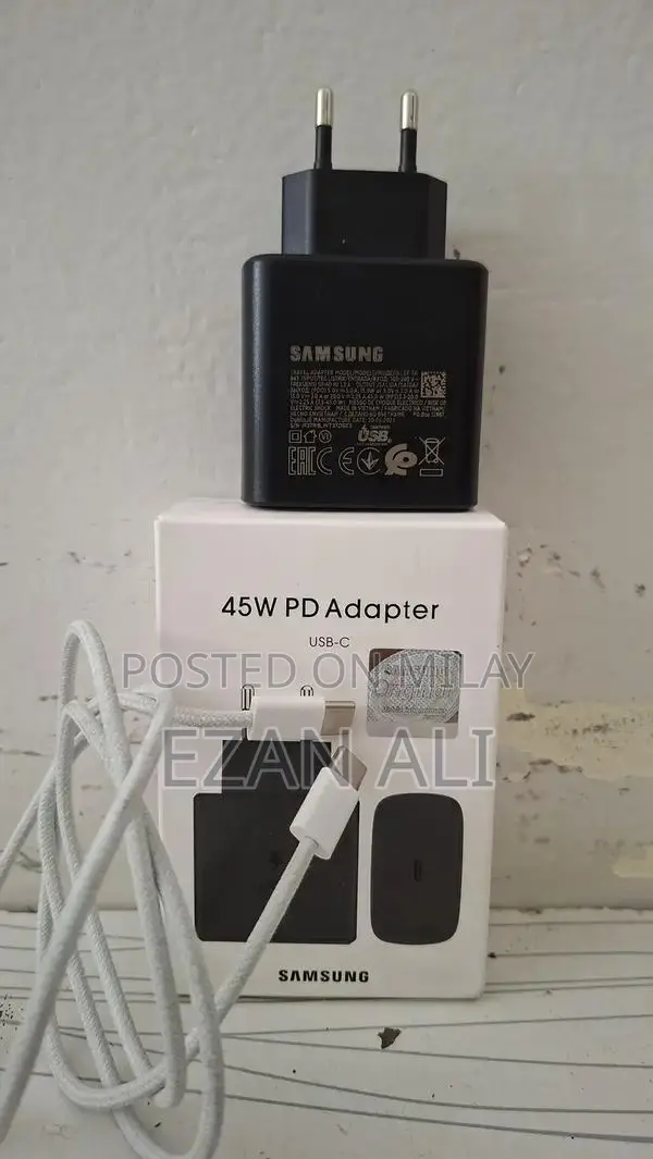 Samsung 45W Super Fast USB Power Adapter with Cable