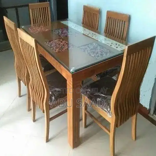 Affordable 6-Seater Dining Table Set