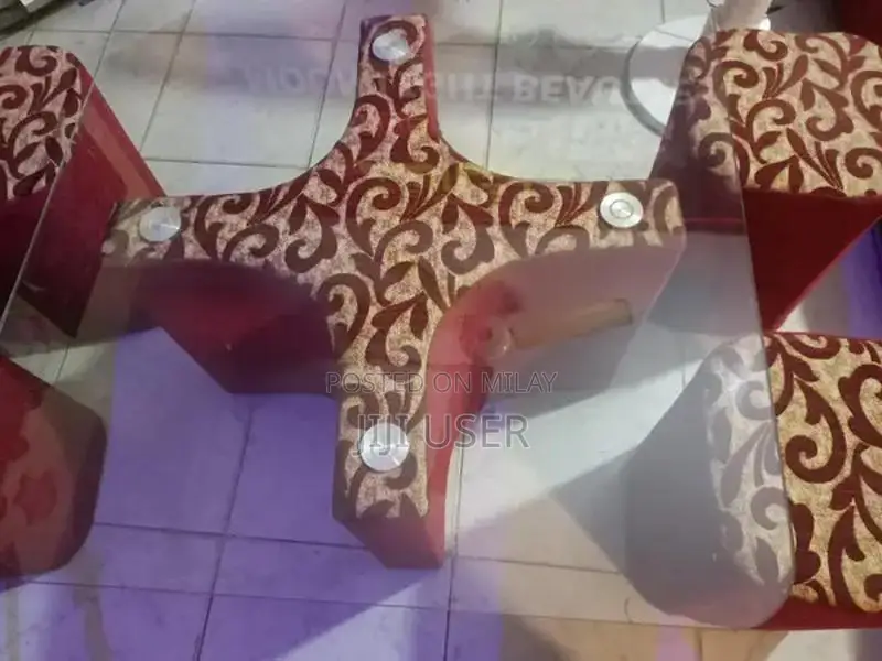 Mint Condition Centre Table with Four Seater Dining Set