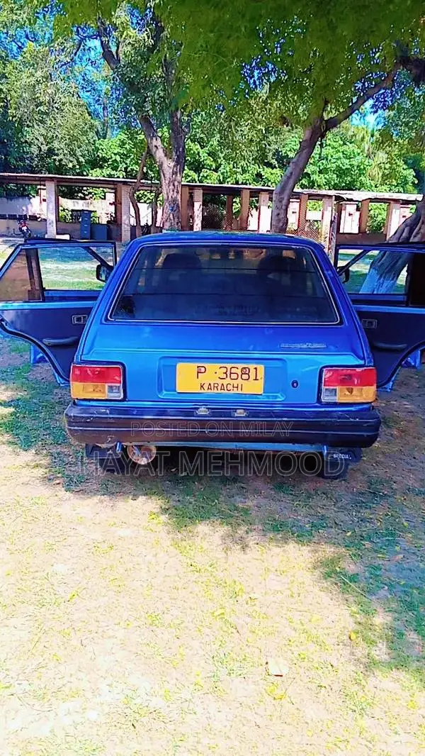 1984 Toyota Starlet Classic Sedan - Well-Maintained Vintage Car