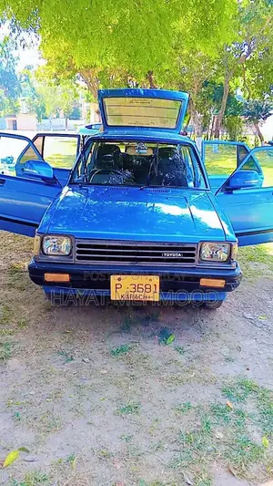 1984 Toyota Starlet Classic Sedan - Well-Maintained Vintage Car