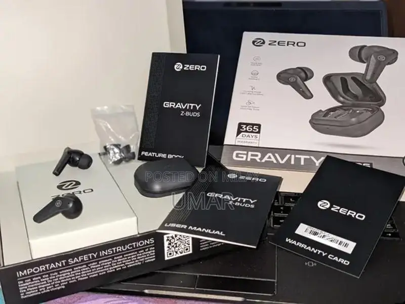 Zero Lifestyle Gravity Earbuds with Noise Cancellation