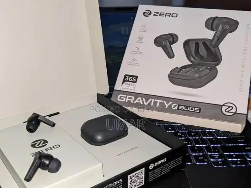 Zero Lifestyle Gravity Earbuds with Noise Cancellation